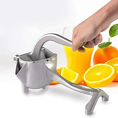 SHANGPEIXUAN Manual Fruit Juicer Alloy Lemon Squeezer Citrus Press Heavy Duty Hand Press Fruit Juicer Detachable Lime Squeezer