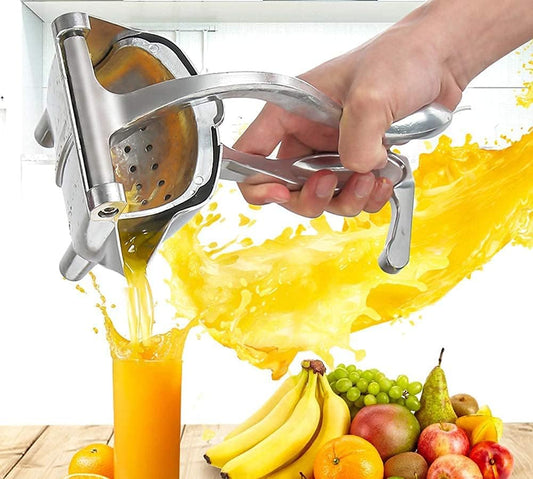 SHANGPEIXUAN Manual Fruit Juicer Alloy Lemon Squeezer Citrus Press Heavy Duty Hand Press Fruit Juicer Detachable Lime Squeezer