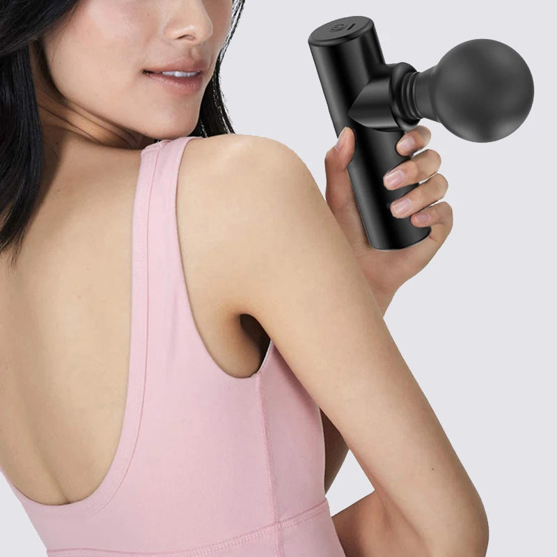 Massage Fascia Gun Adjustment  Conversion Intelligent Fitness Massage Gun Muscle Relaxation Mini Electric Fascia Gun