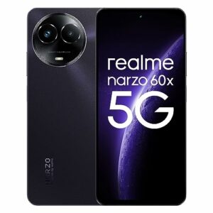 realme narzo 60X 5G（Nebula Purple 6GB,128GB Storage ） Up to 2TB External Memory | 50 MP AI Primary Camera | Segments only 33W Supervooc Charge